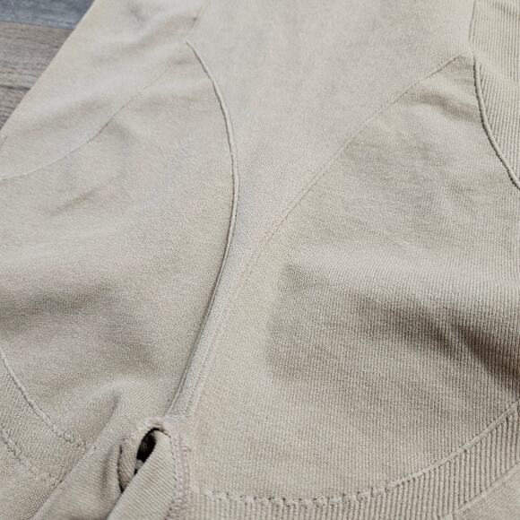 Instant Shaping Beige Full Body Shaper Bodysuit Seamless Compression Large - Picture 7 of 10